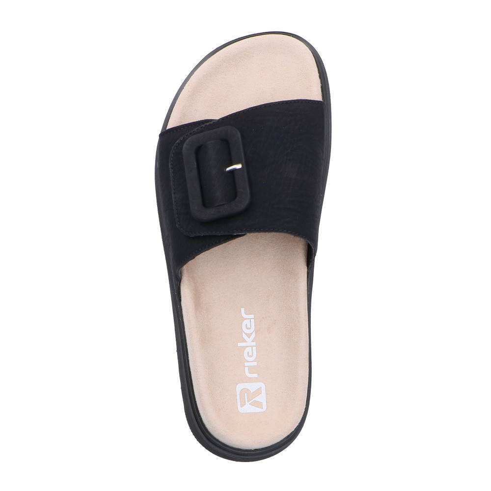 detail Dámské nazouváky RIEKER V5650-00 černá S6