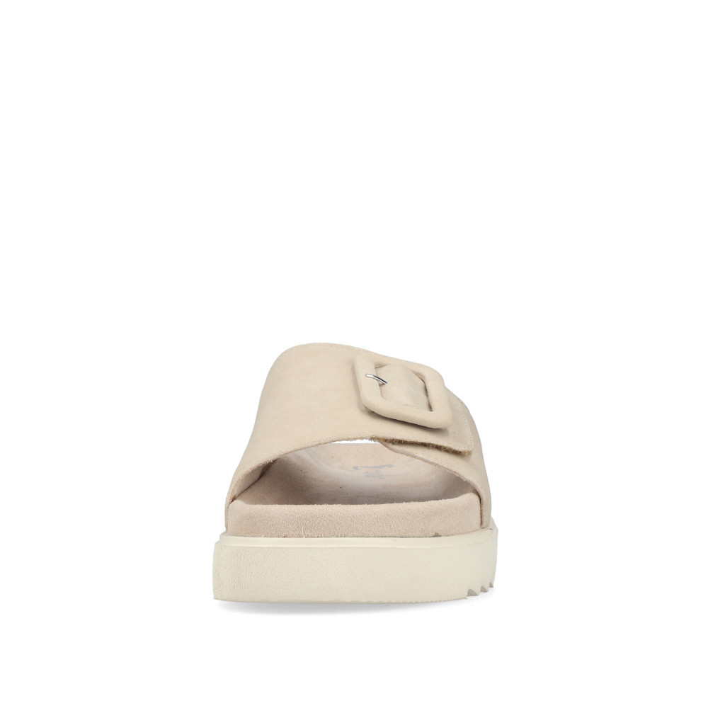 detail Dámské nazouváky RIEKER V5650-62 béžová S6