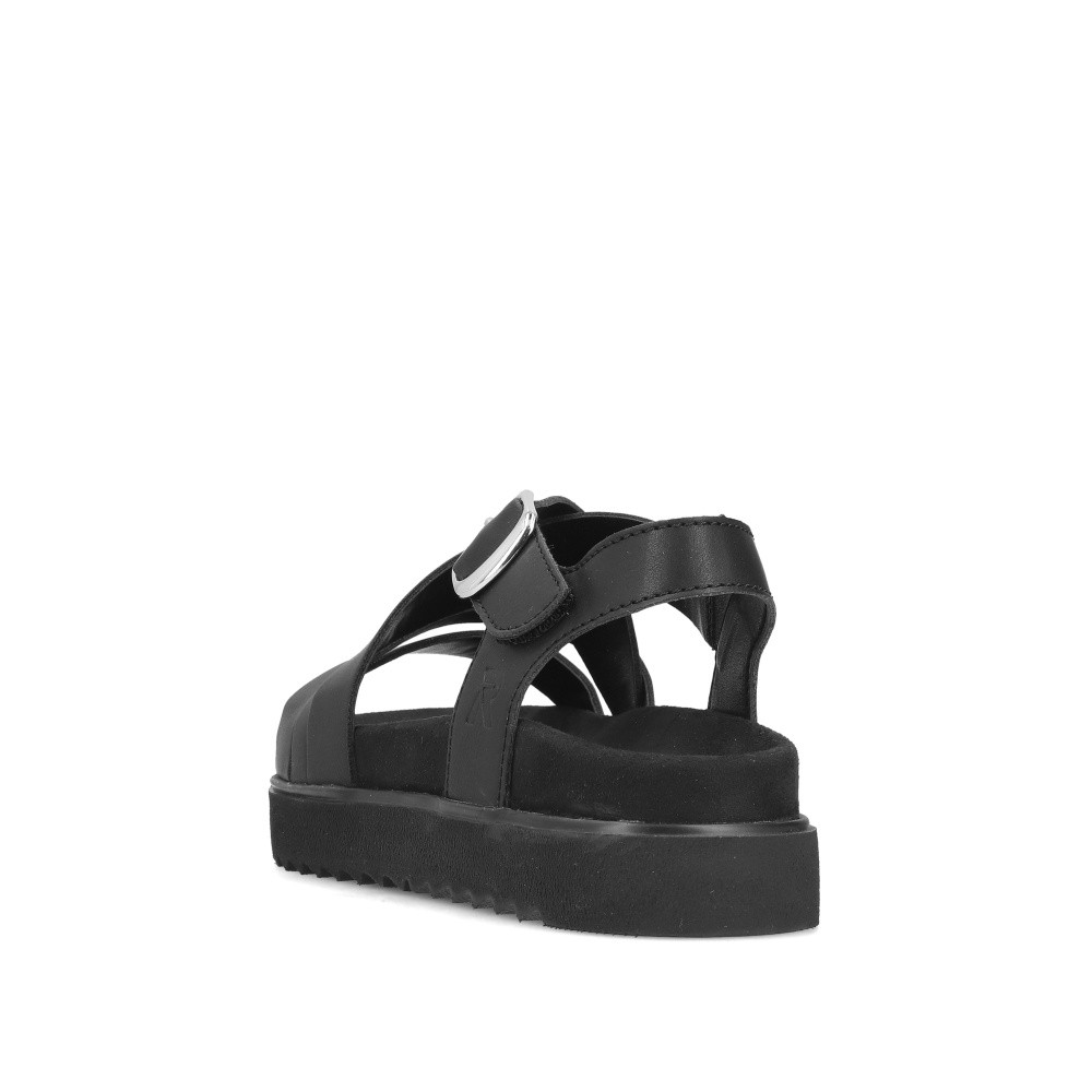 detail Dámské sandály RIEKER V5663-00 černá S6