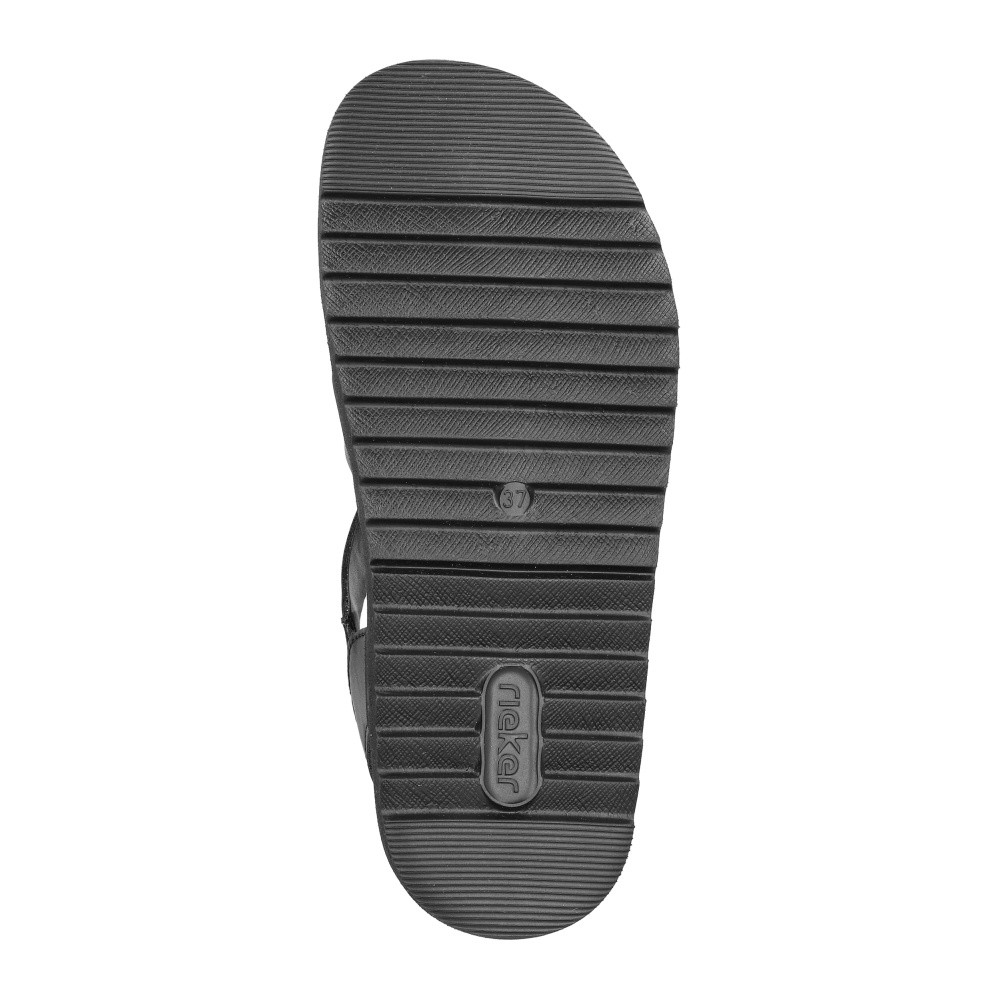 detail Dámské sandály RIEKER V5663-00 černá S6