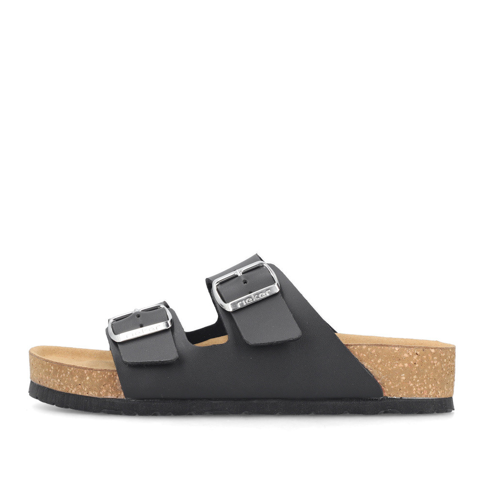 detail Dámské nazouváky RIEKER V6391-00 černá S6