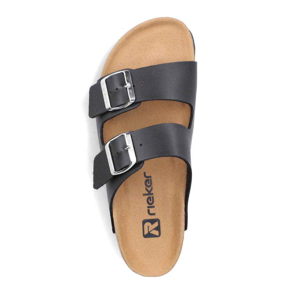 detail Dámské nazouváky RIEKER V6391-00 černá S6