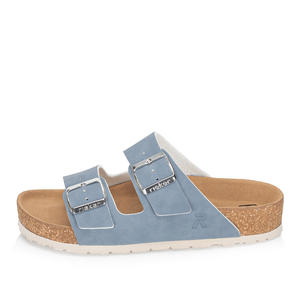 detail Dámské nazouváky RIEKER V6391-14 modrá S6