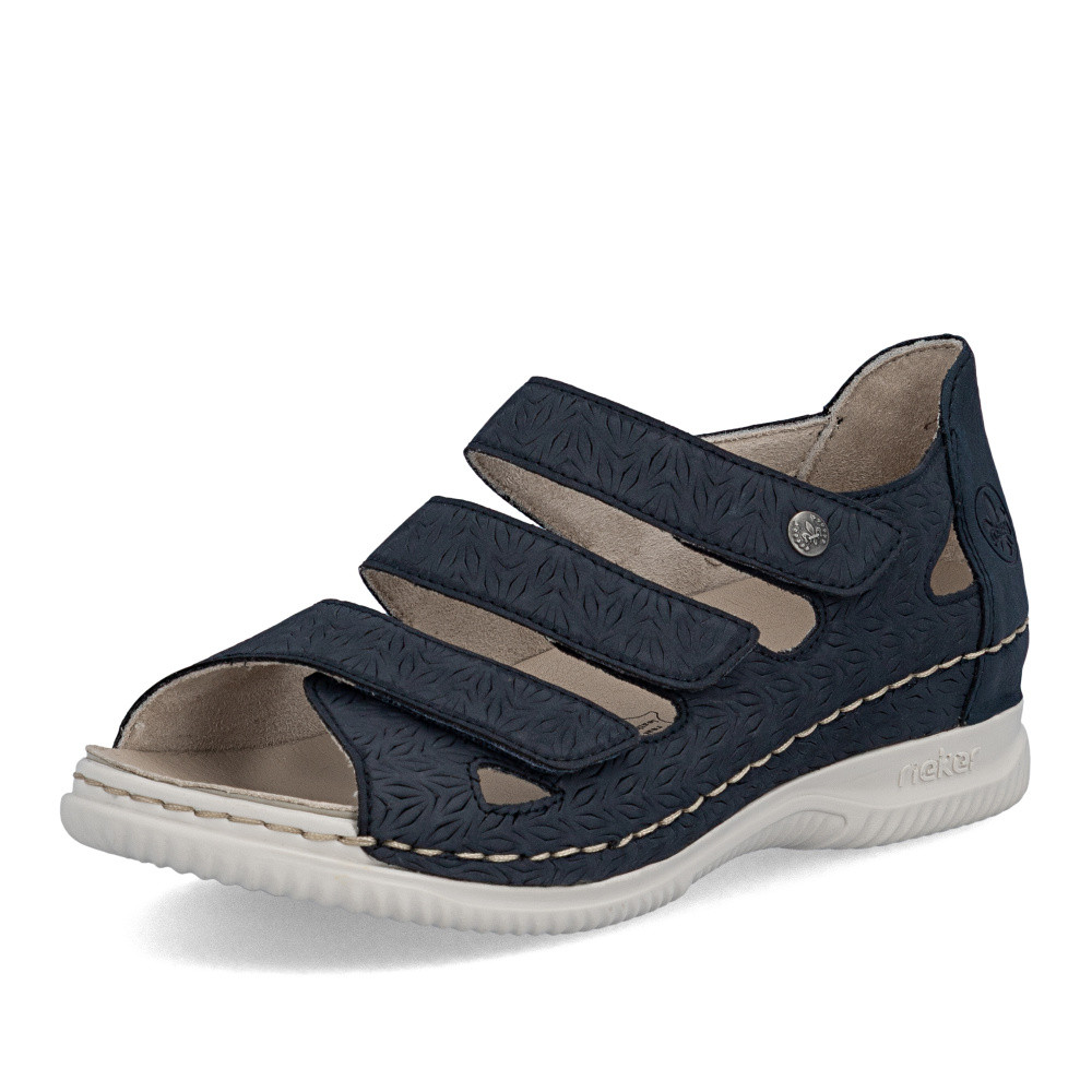detail Dámské sandály RIEKER V7451-14 modrá S6