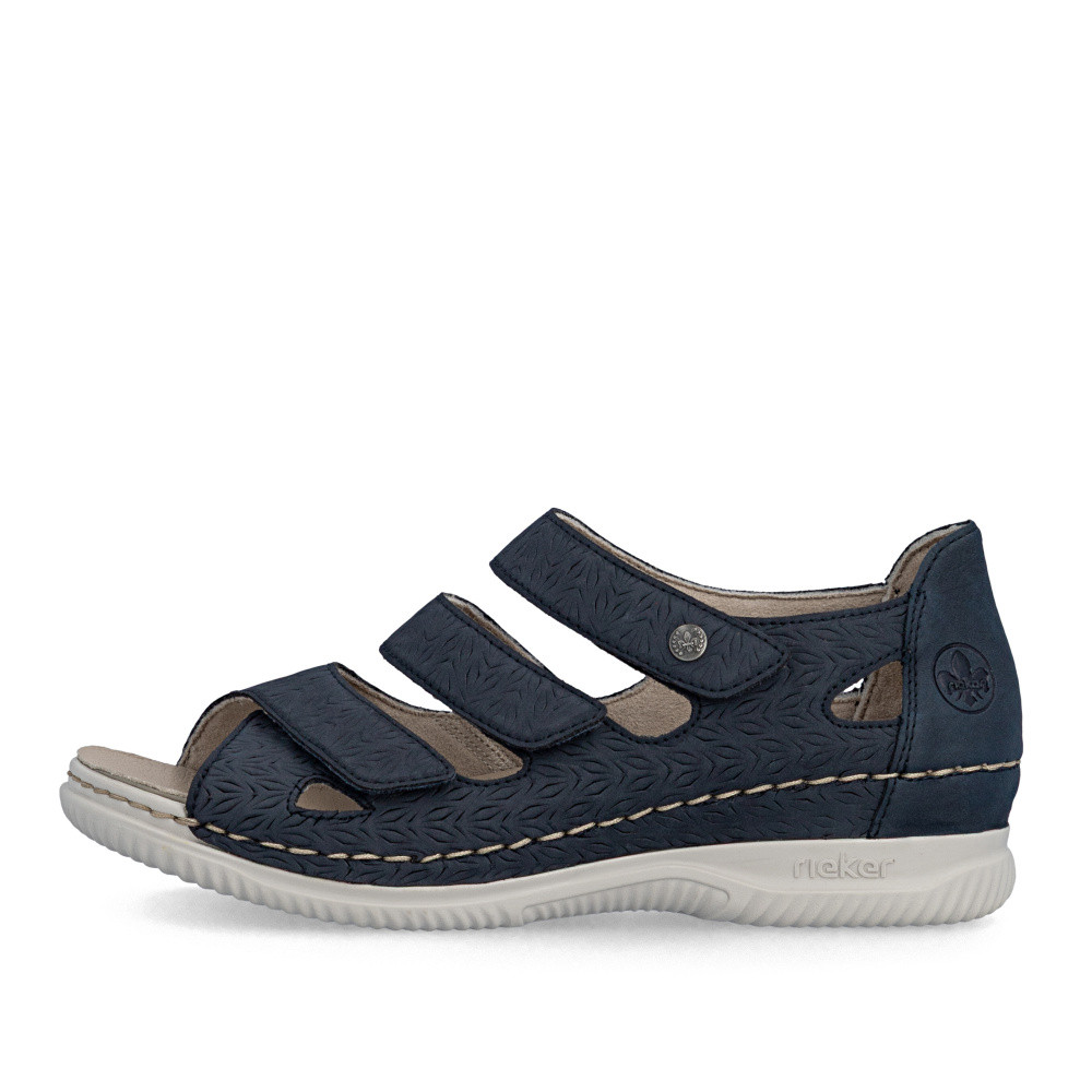 detail Dámské sandály RIEKER V7451-14 modrá S6