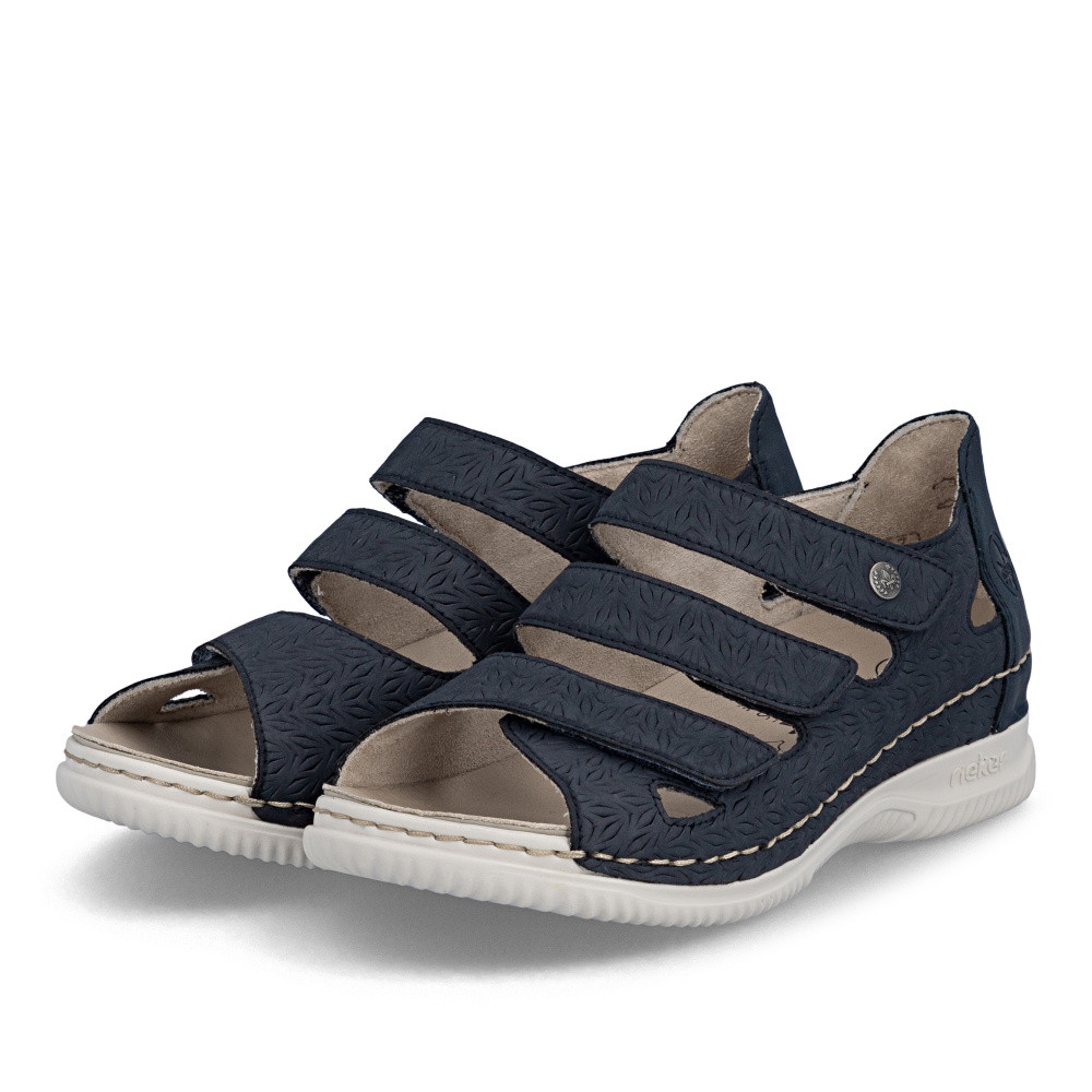 detail Dámské sandály RIEKER V7451-14 modrá S6