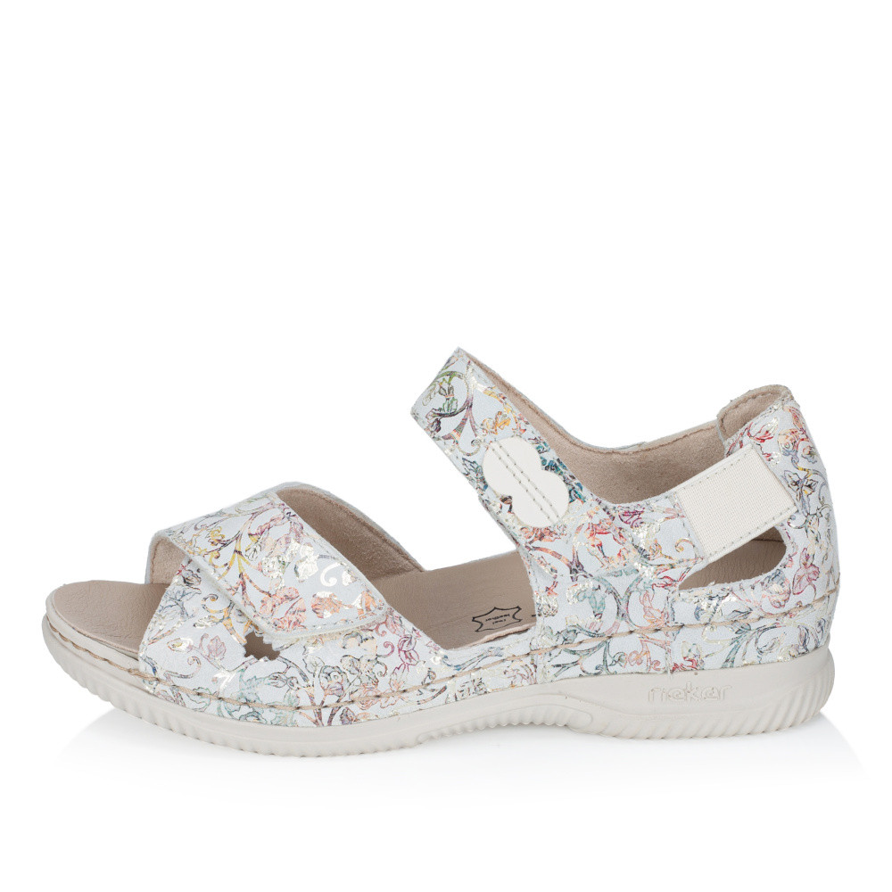 detail Dámské sandály RIEKER V7474-90 šedá S6