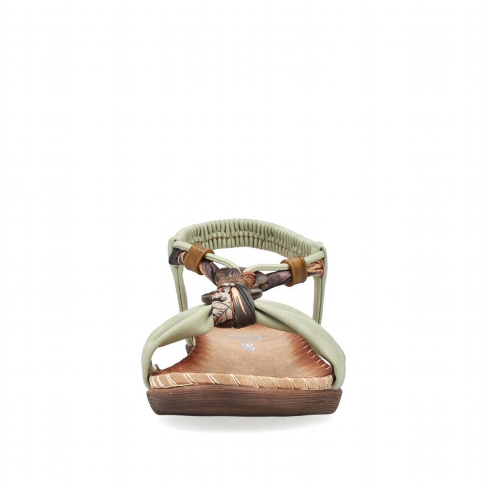 detail Dámské sandály RIEKER V7568-52 zelená S6