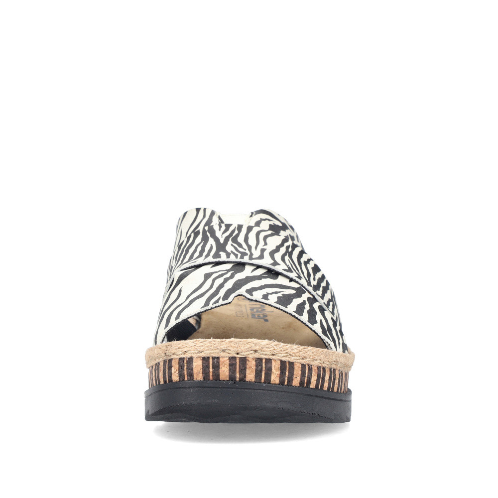 detail Dámské nazouváky RIEKER V7989-91 béžová S6