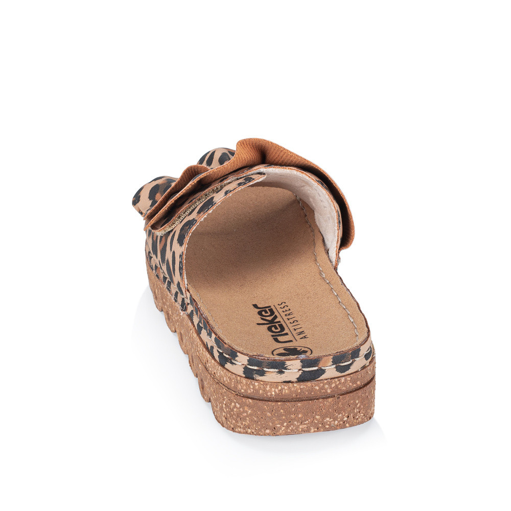 detail Dámské nazouváky RIEKER V8763-61 béžová S6