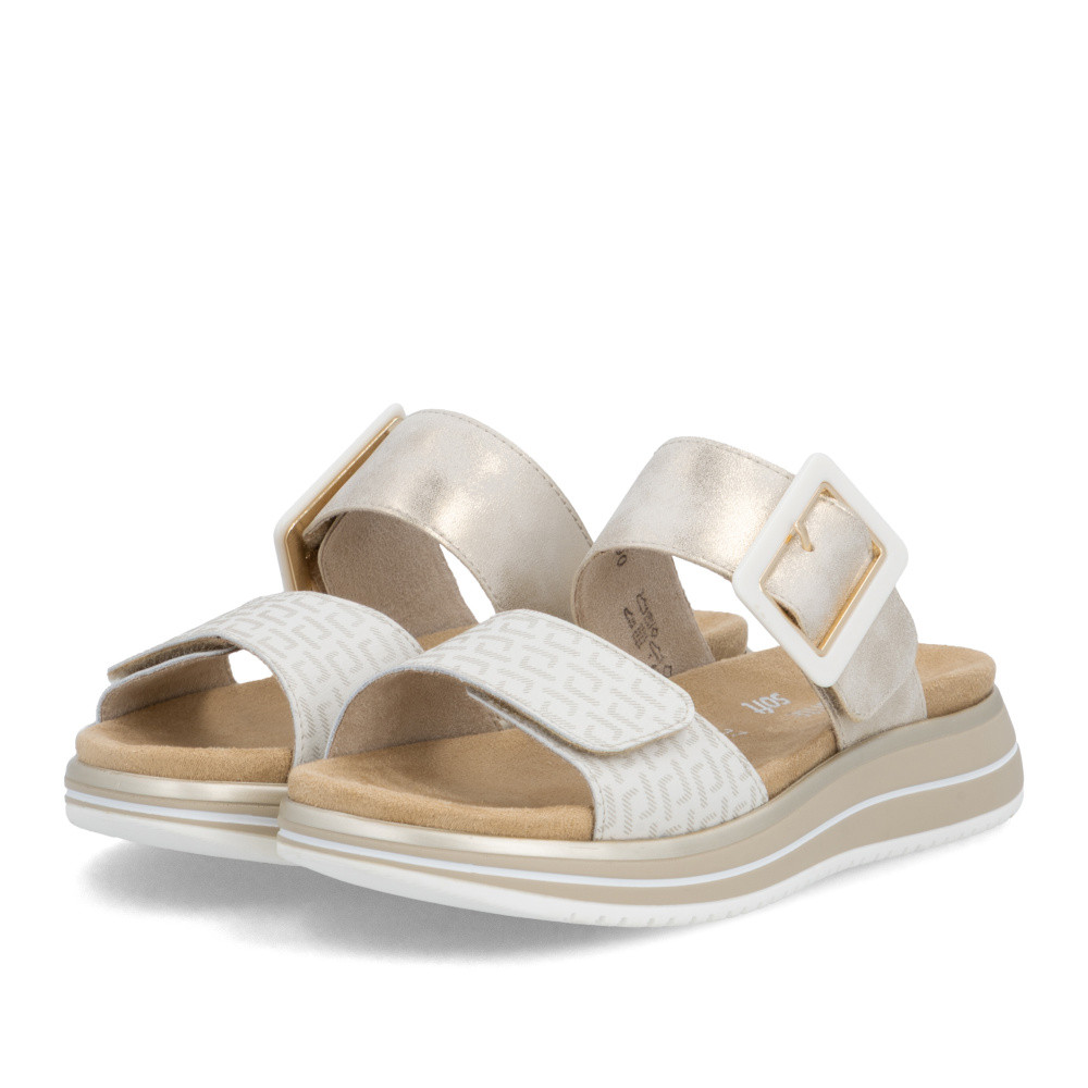 detail Dámské nazouváky REMONTE D1J61-90 zlatá S6