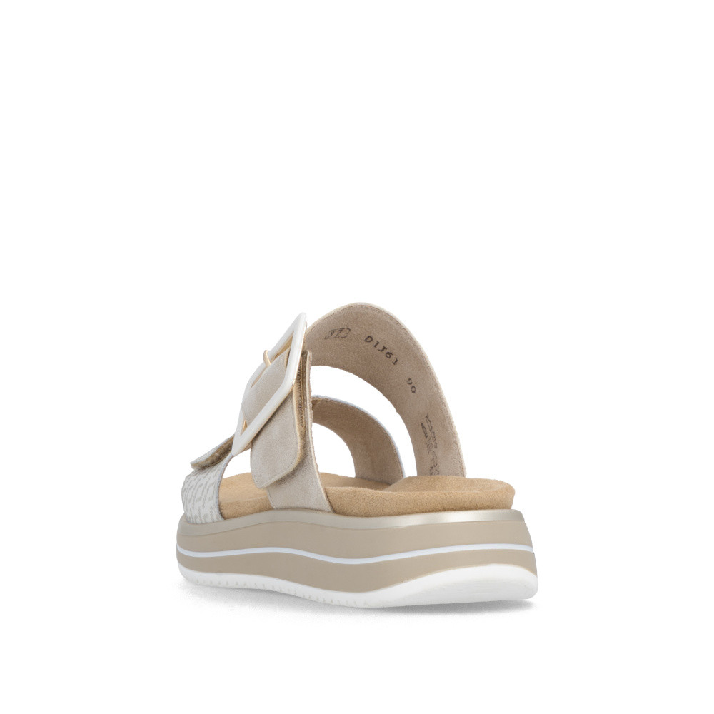 detail Dámské nazouváky REMONTE D1J61-90 zlatá S6