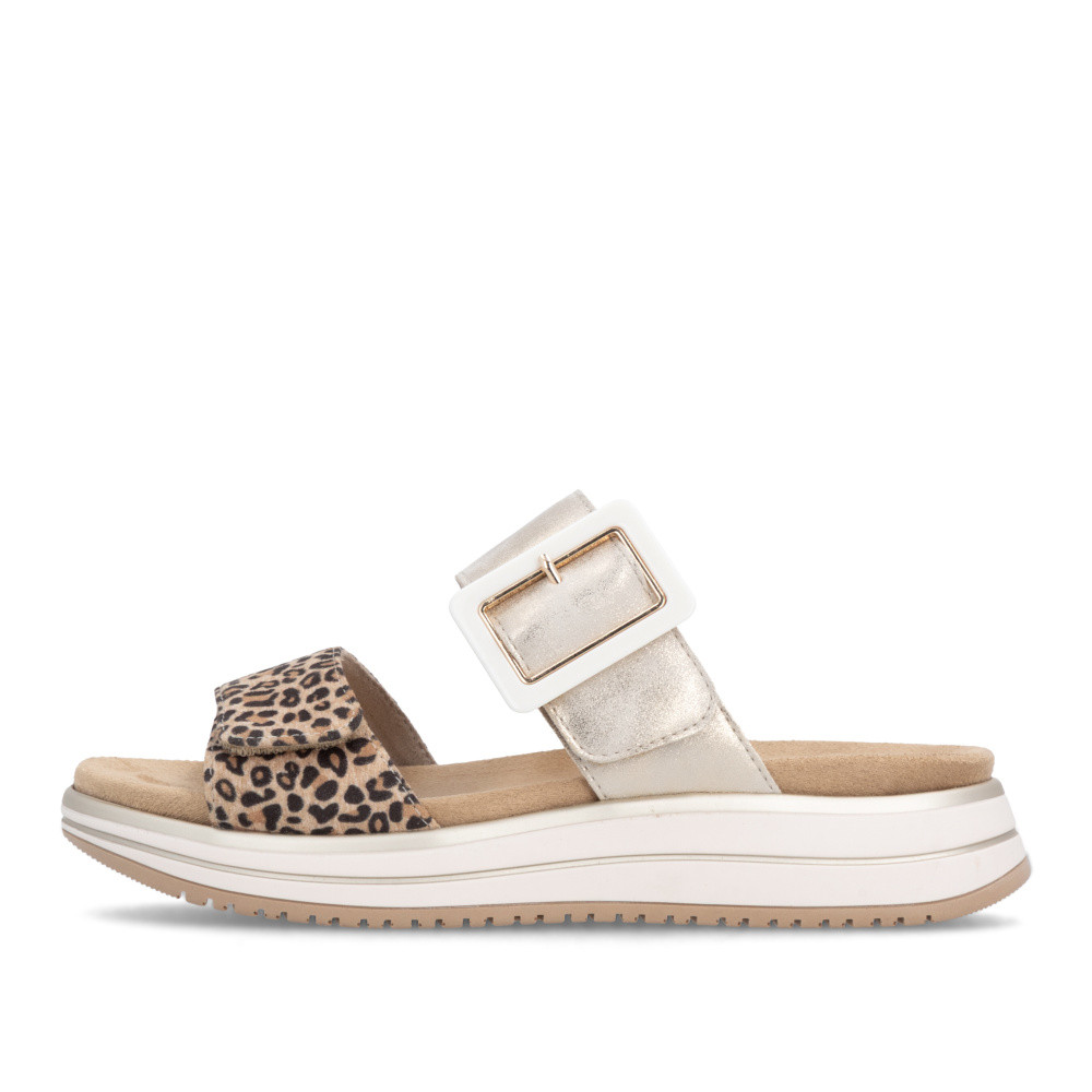 detail Dámské nazouváky REMONTE D1J61-91 zlatá S6