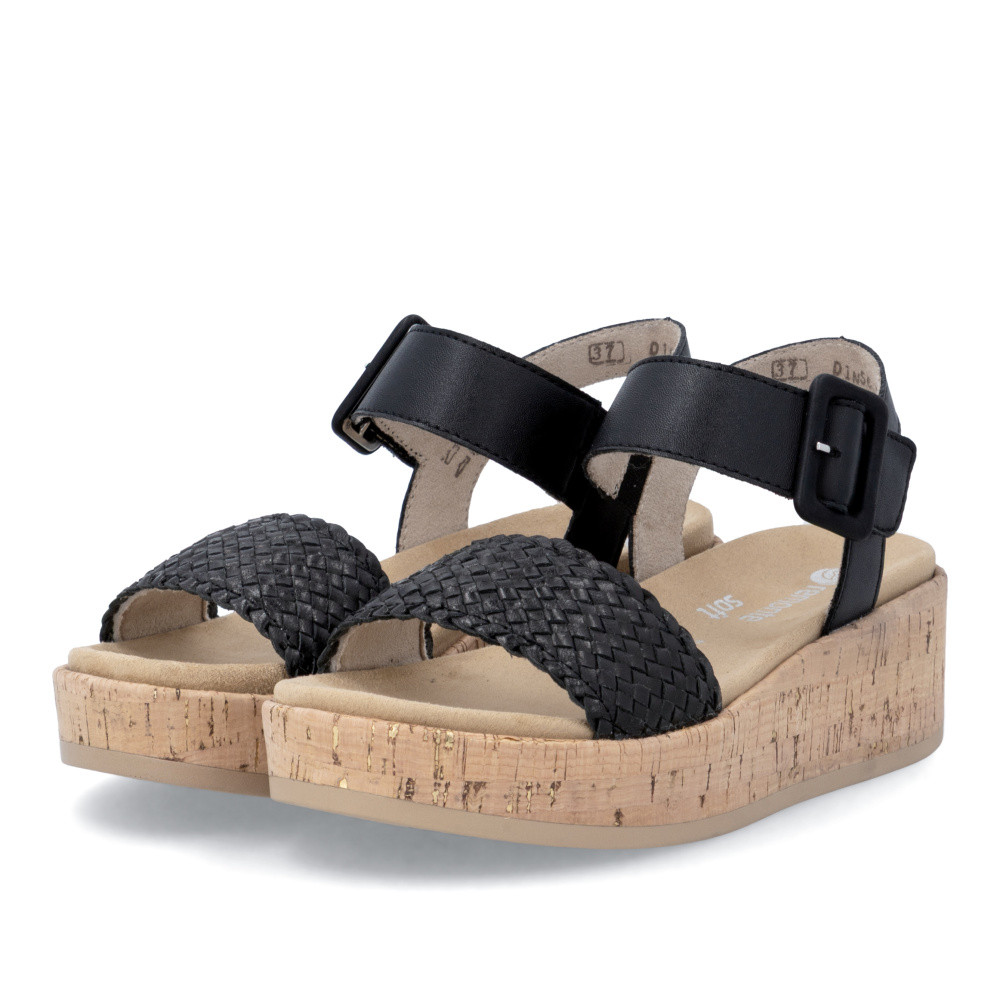 detail Dámské sandály REMONTE D1N56-00 černá S6