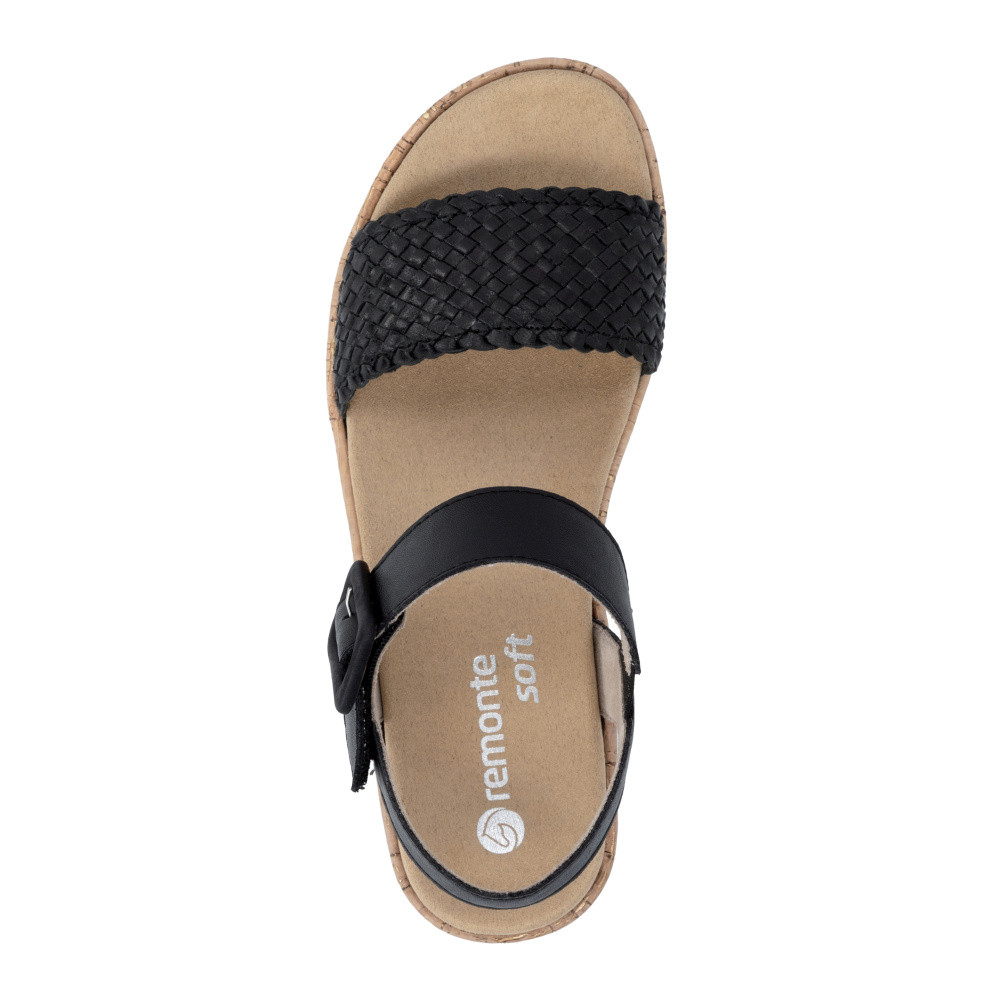 detail Dámské sandály REMONTE D1N56-00 černá S6