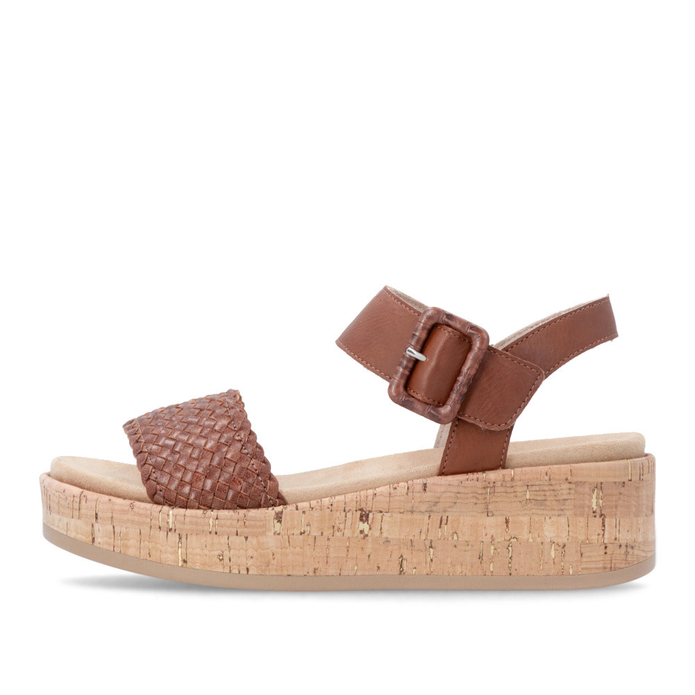 detail Dámské sandály REMONTE D1N56-24 hnědá S6