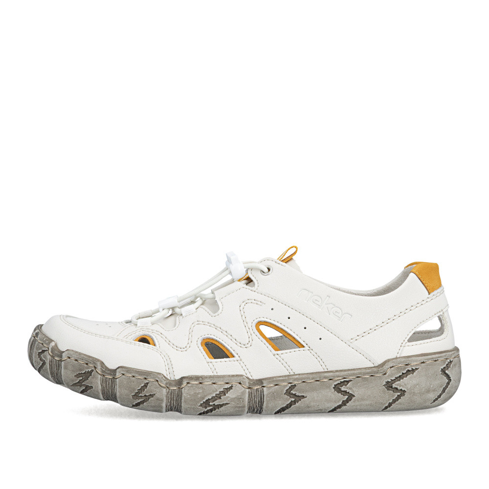 detail Dámské polobotky RIEKER L0381-80 béžová S6