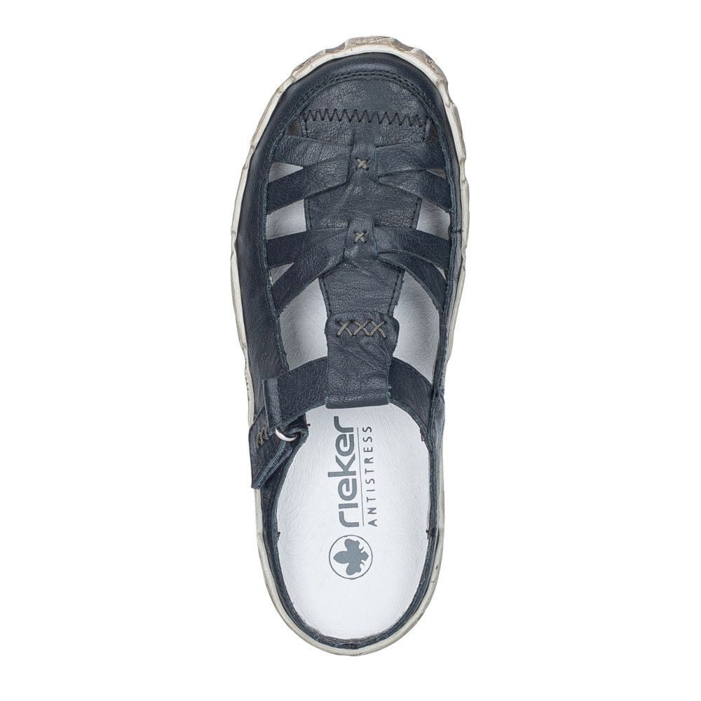 detail Dámské nazouváky RIEKER L0396-14 modrá S6