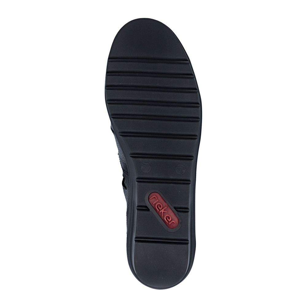 detail Dámské mokasíny RIEKER L5358-00 černá S6