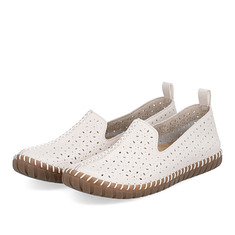 detail Dámske mokasíny RIEKER M2853-31 ružová S6