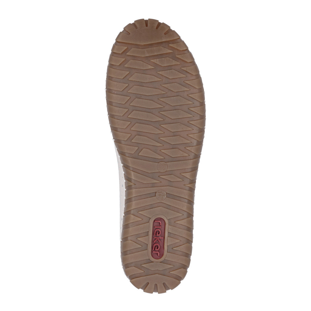 detail Dámske mokasíny RIEKER M2853-31 ružová S6