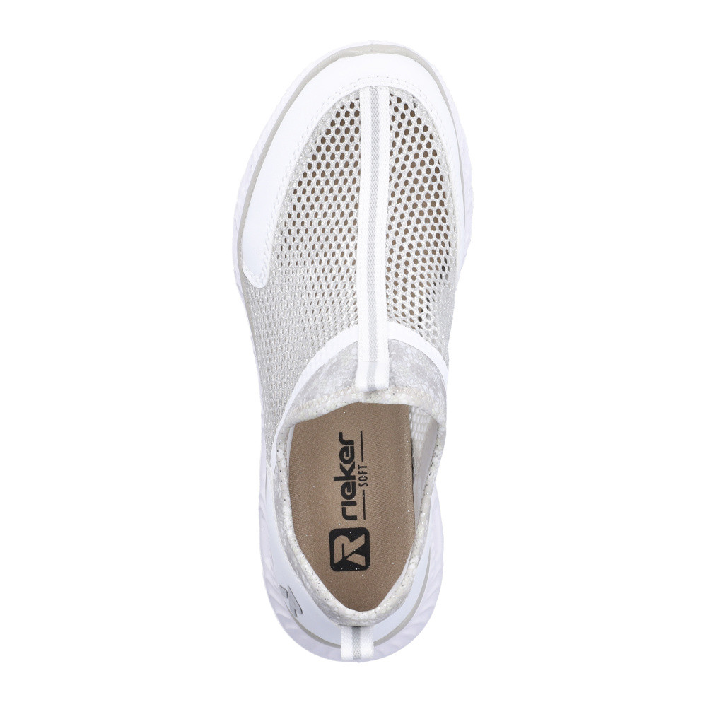 detail Dámské tenisky RIEKER M6077-80 bílá S6