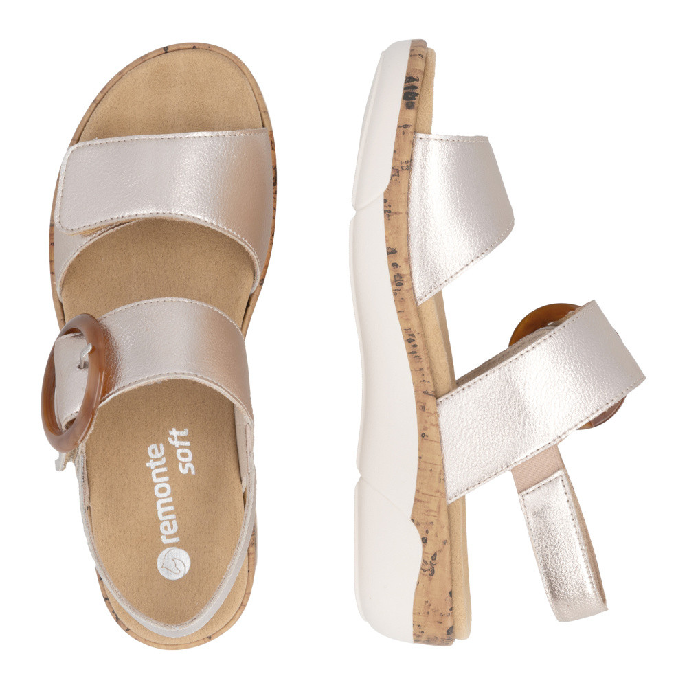 detail Dámské sandály REMONTE R6853-93 růžová S6