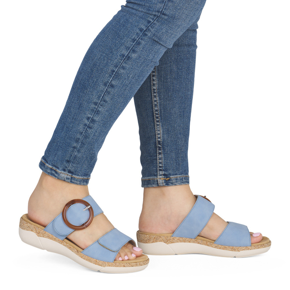 detail Dámské nazouváky REMONTE R6858-10 modrá S6