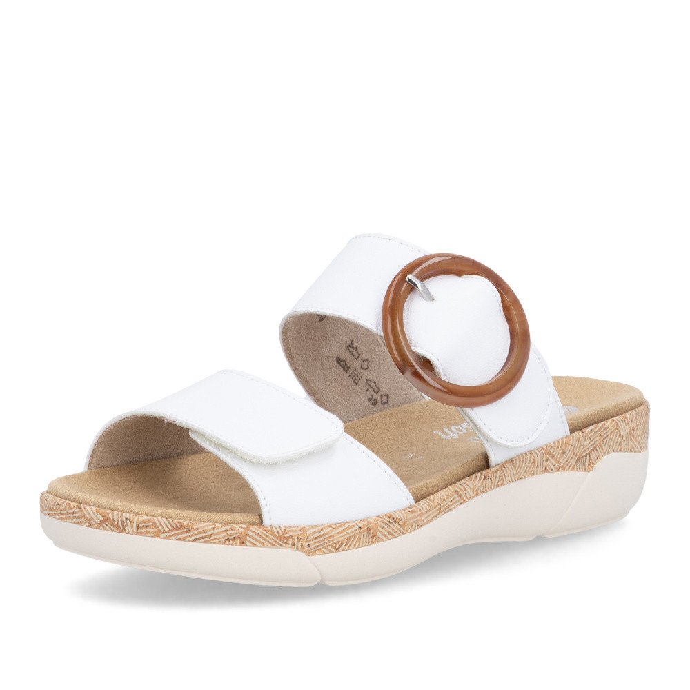 detail Dámské nazouváky REMONTE R6858-80 bílá S6