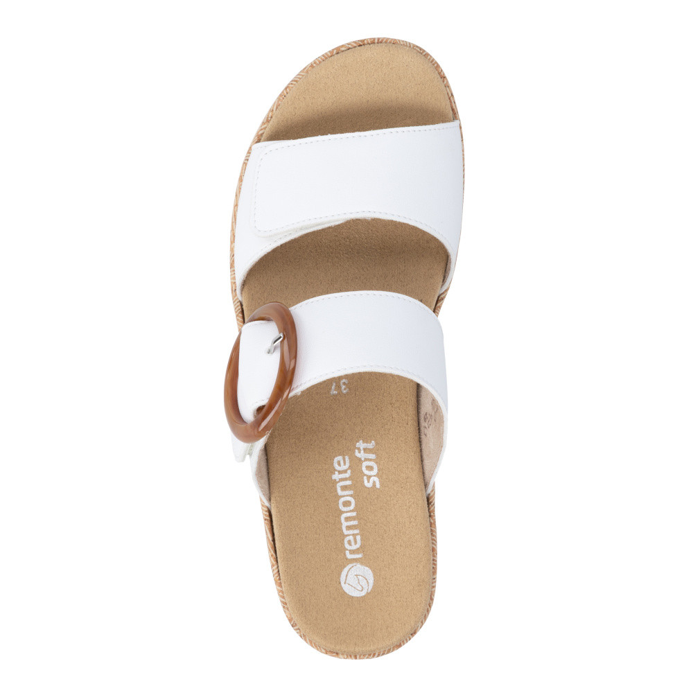 detail Dámské nazouváky REMONTE R6858-80 bílá S6