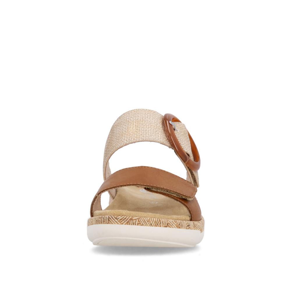 detail Dámské nazouváky REMONTE R6858-90 hnědá S6