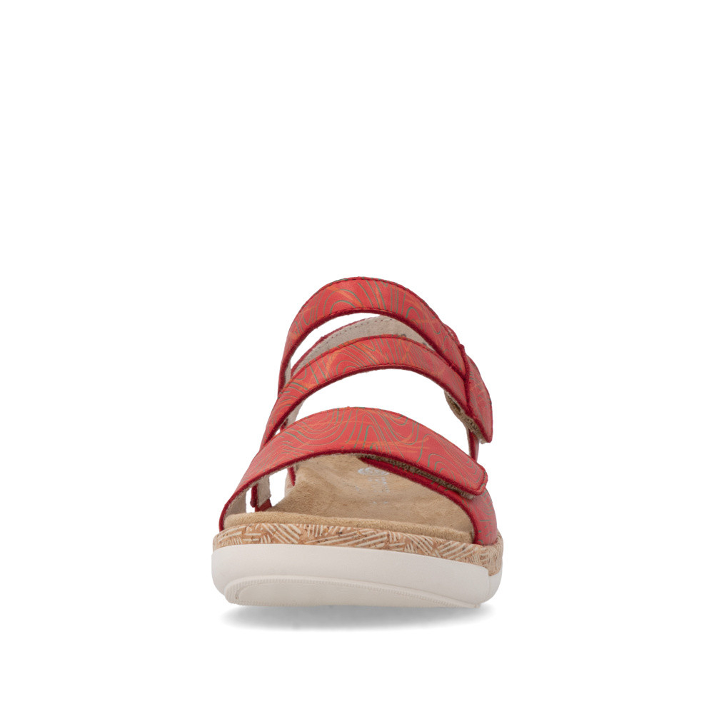 detail Dámské sandály REMONTE R6860-33 červená S6