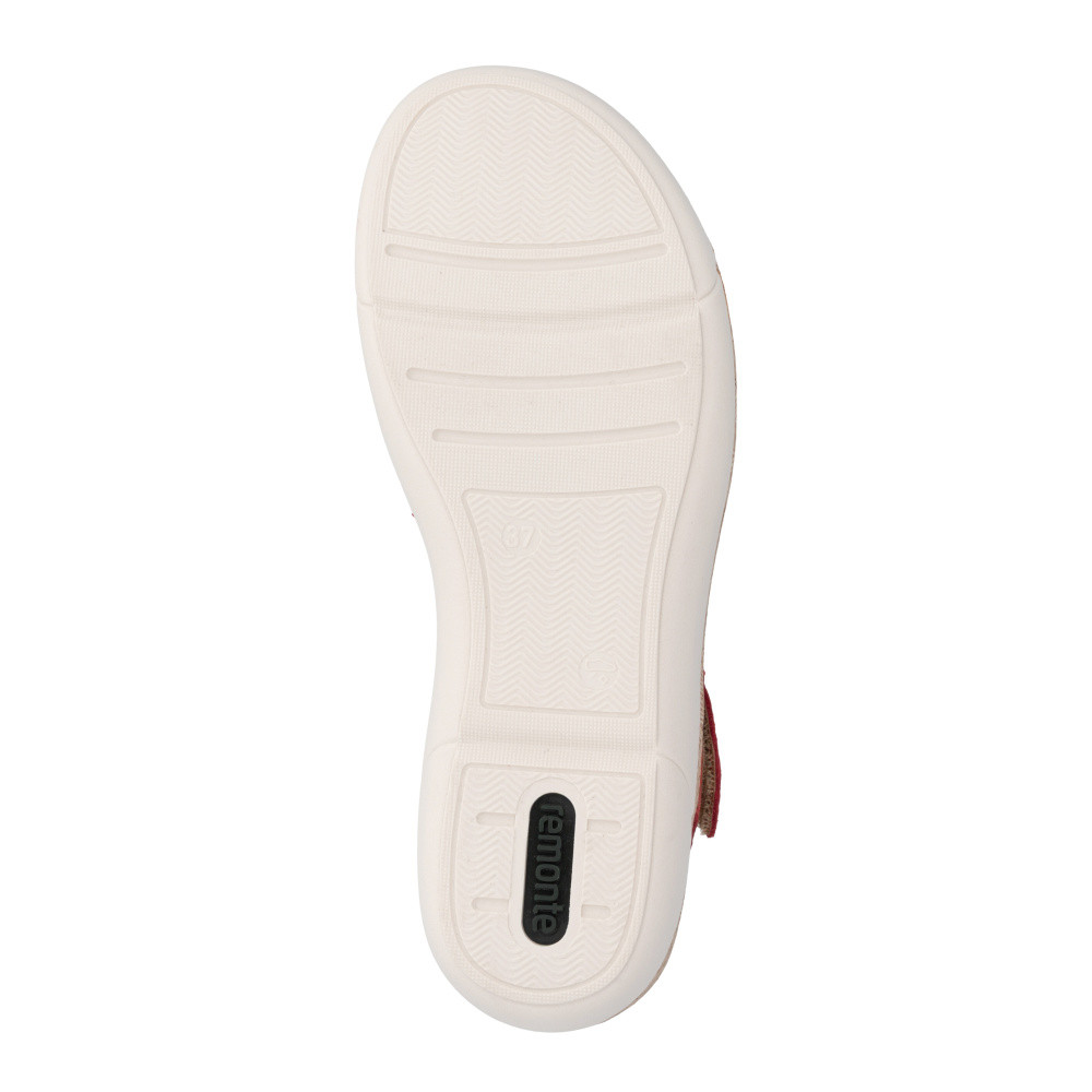 detail Dámské sandály REMONTE R6860-33 červená S6