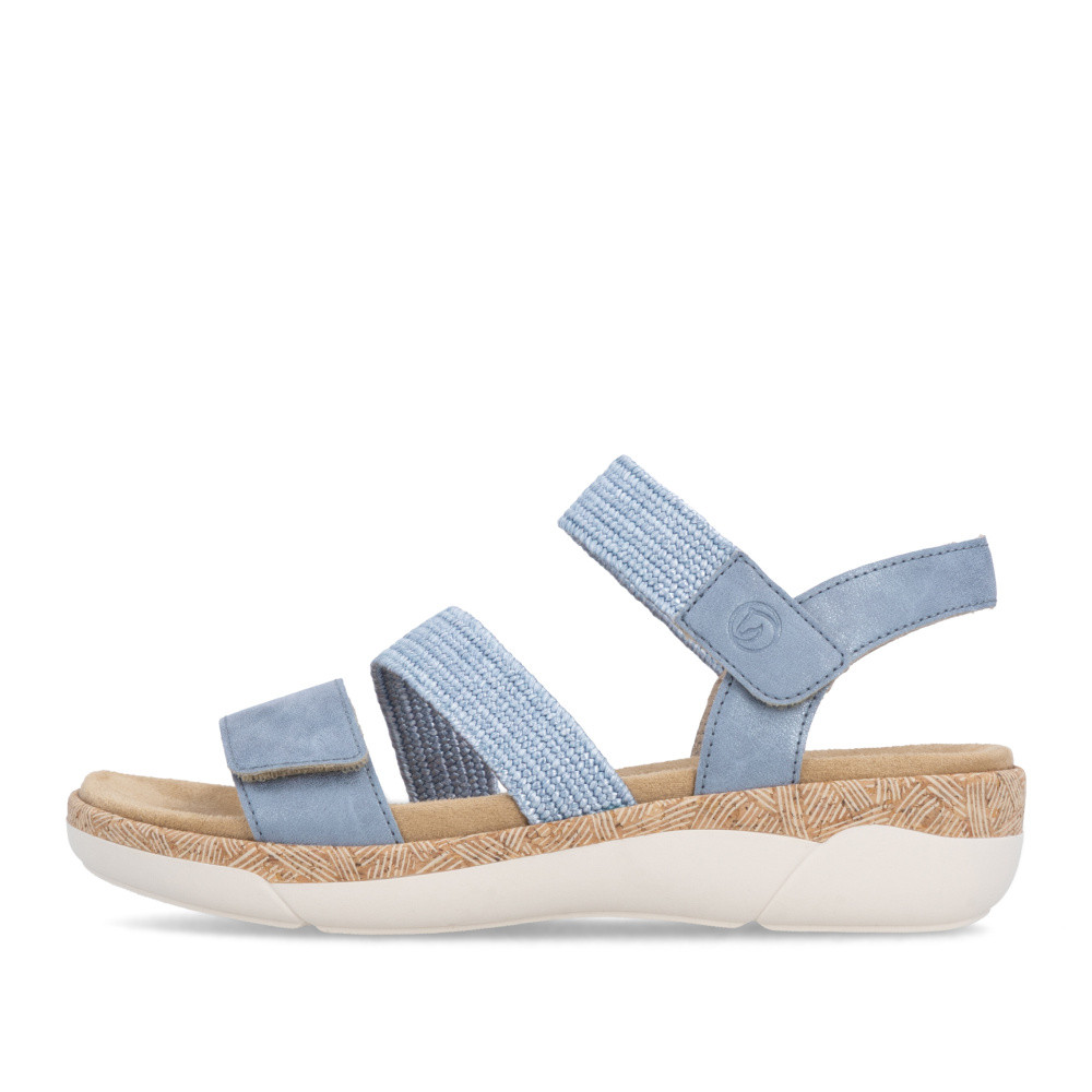 detail Dámské sandály REMONTE R6861-12 modrá S6