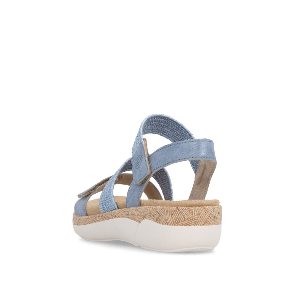 detail Dámské sandály REMONTE R6861-12 modrá S6