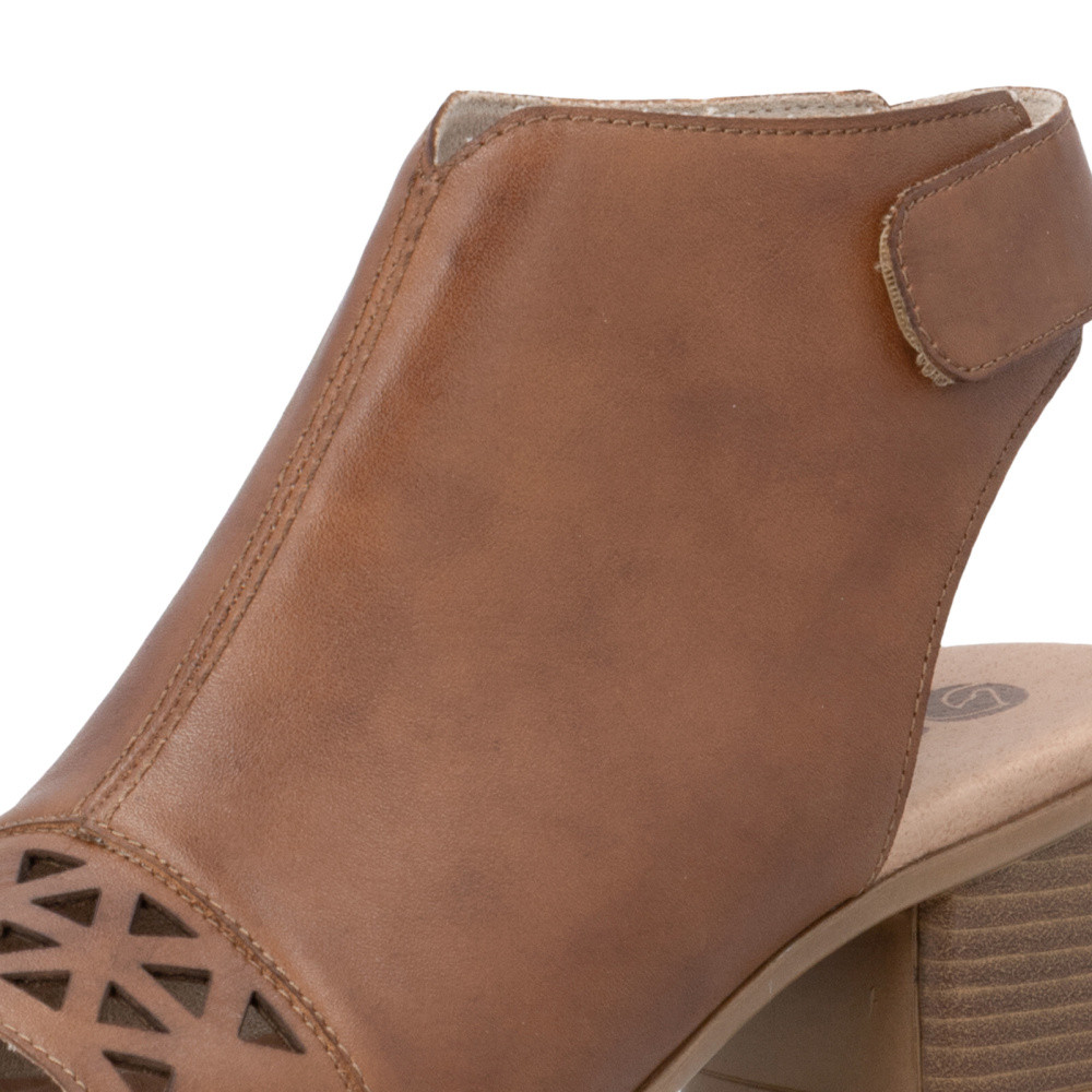detail Dámské sandály REMONTE R8772-24 hnědá S6