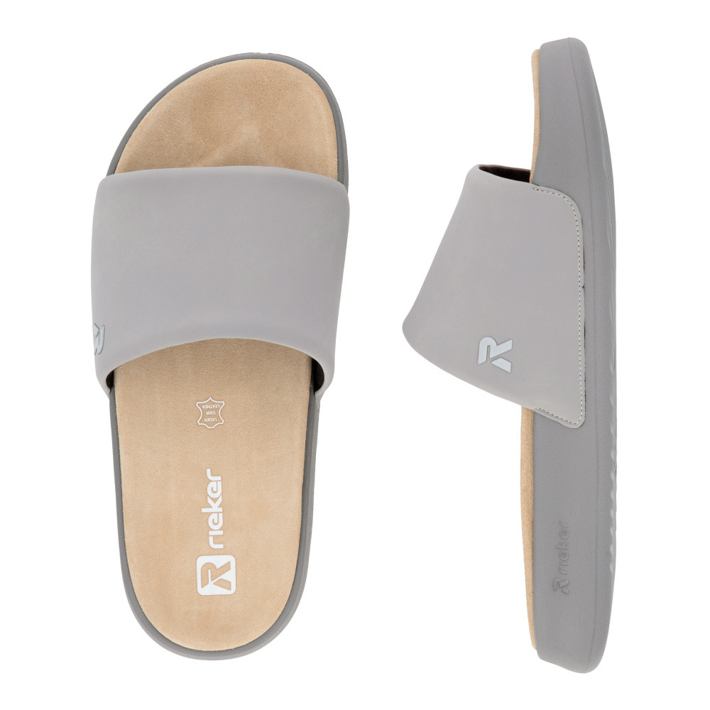 detail Pánské nazouváky RIEKER U3250-40 šedá S6