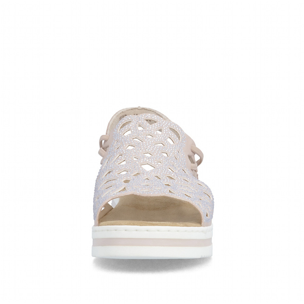 detail Dámské sandály RIEKER V0241-31 růžová S6