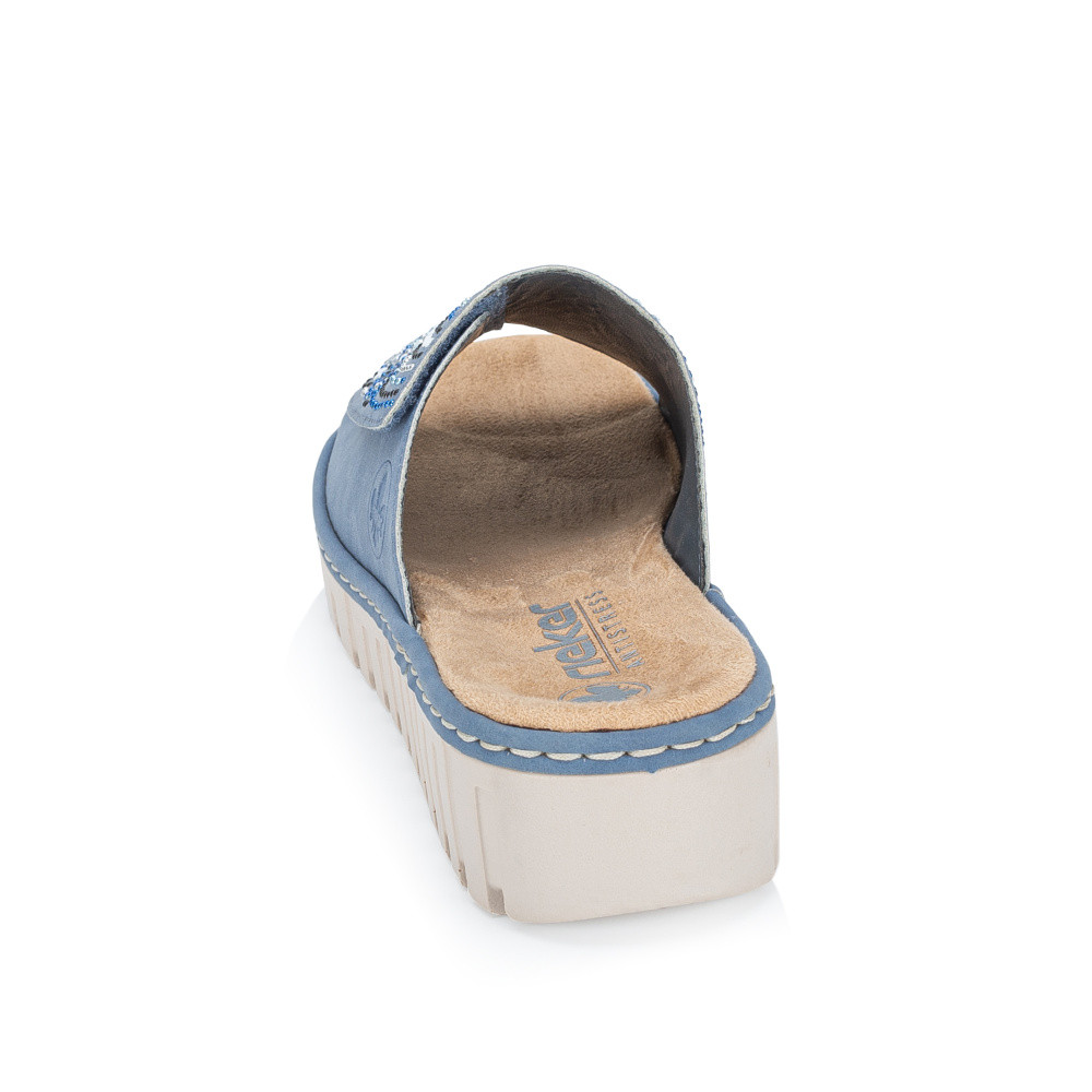 detail Dámské nazouváky RIEKER V1395-14 modrá S6