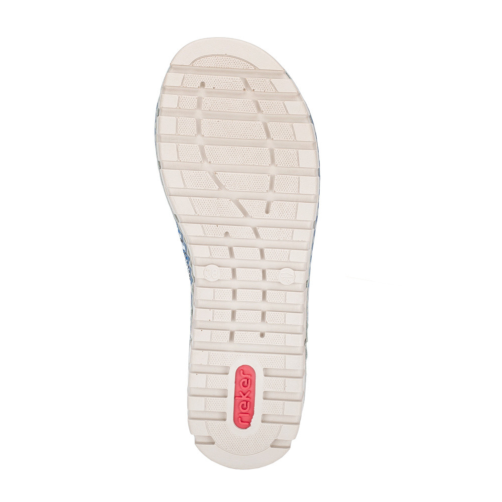 detail Dámské nazouváky RIEKER V1395-14 modrá S6