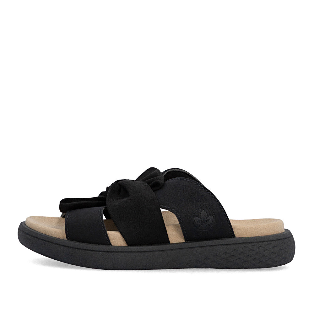 detail Dámské nazouváky RIEKER V1550-00 černá S6