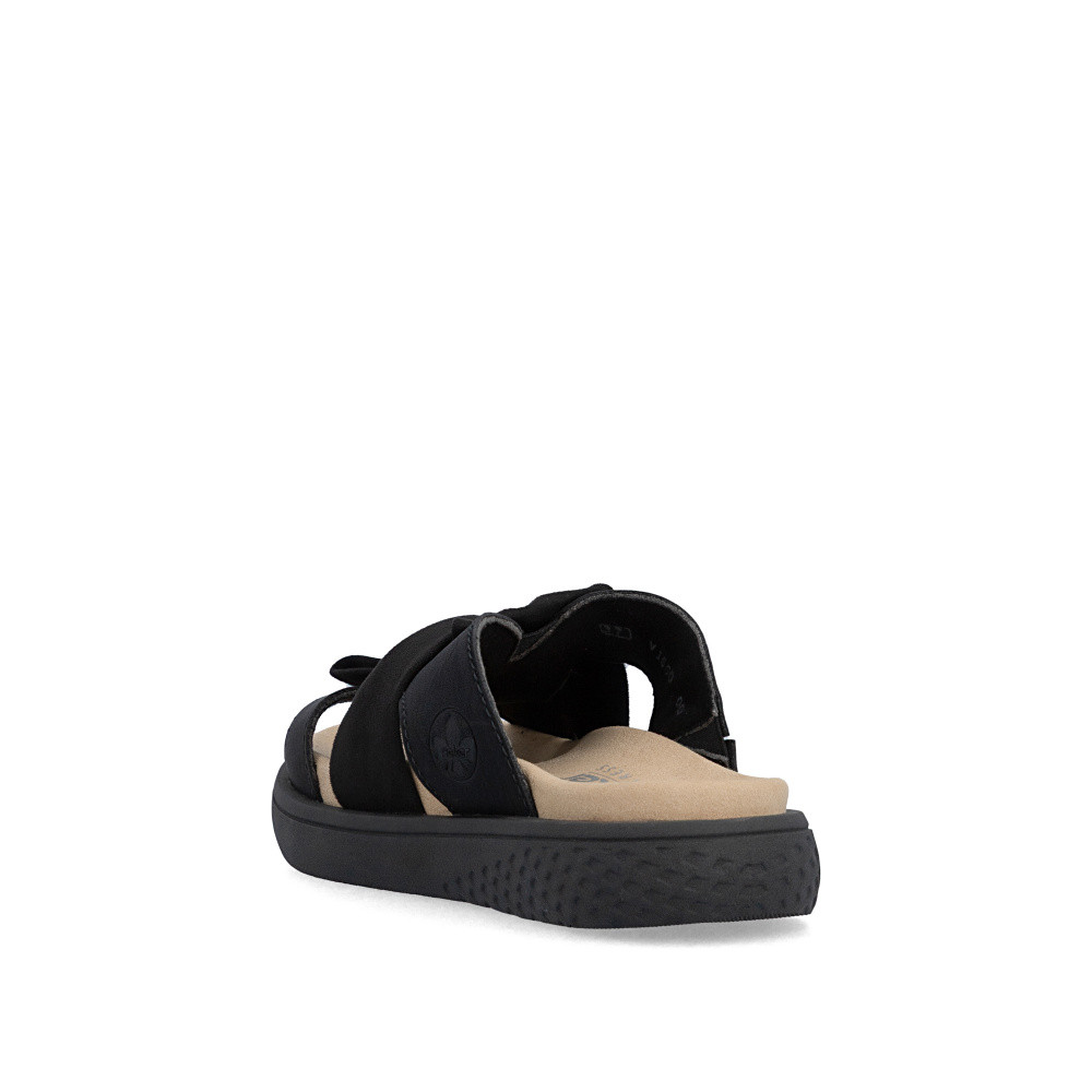 detail Dámské nazouváky RIEKER V1550-00 černá S6