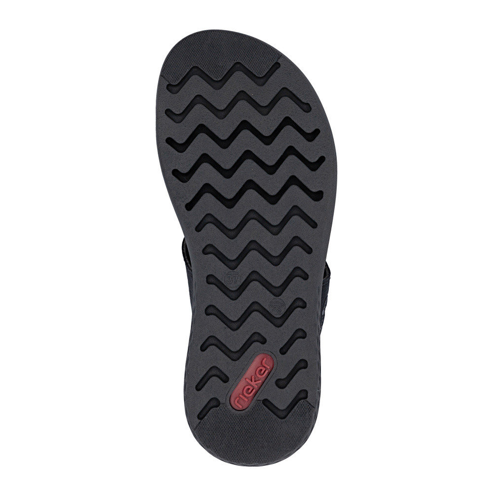 detail Dámské nazouváky RIEKER V1550-00 černá S6