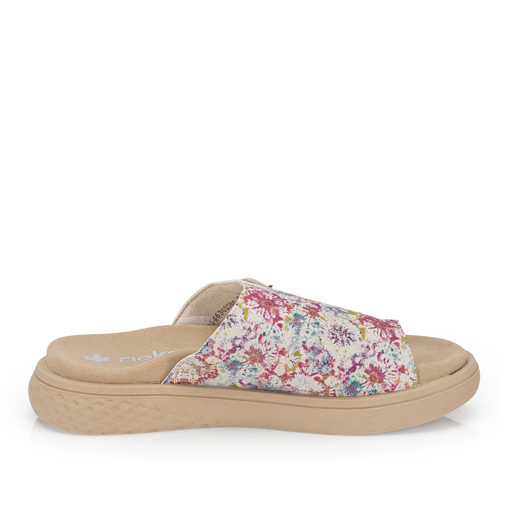 detail Dámské žabky RIEKER V1560-90 bílá S6