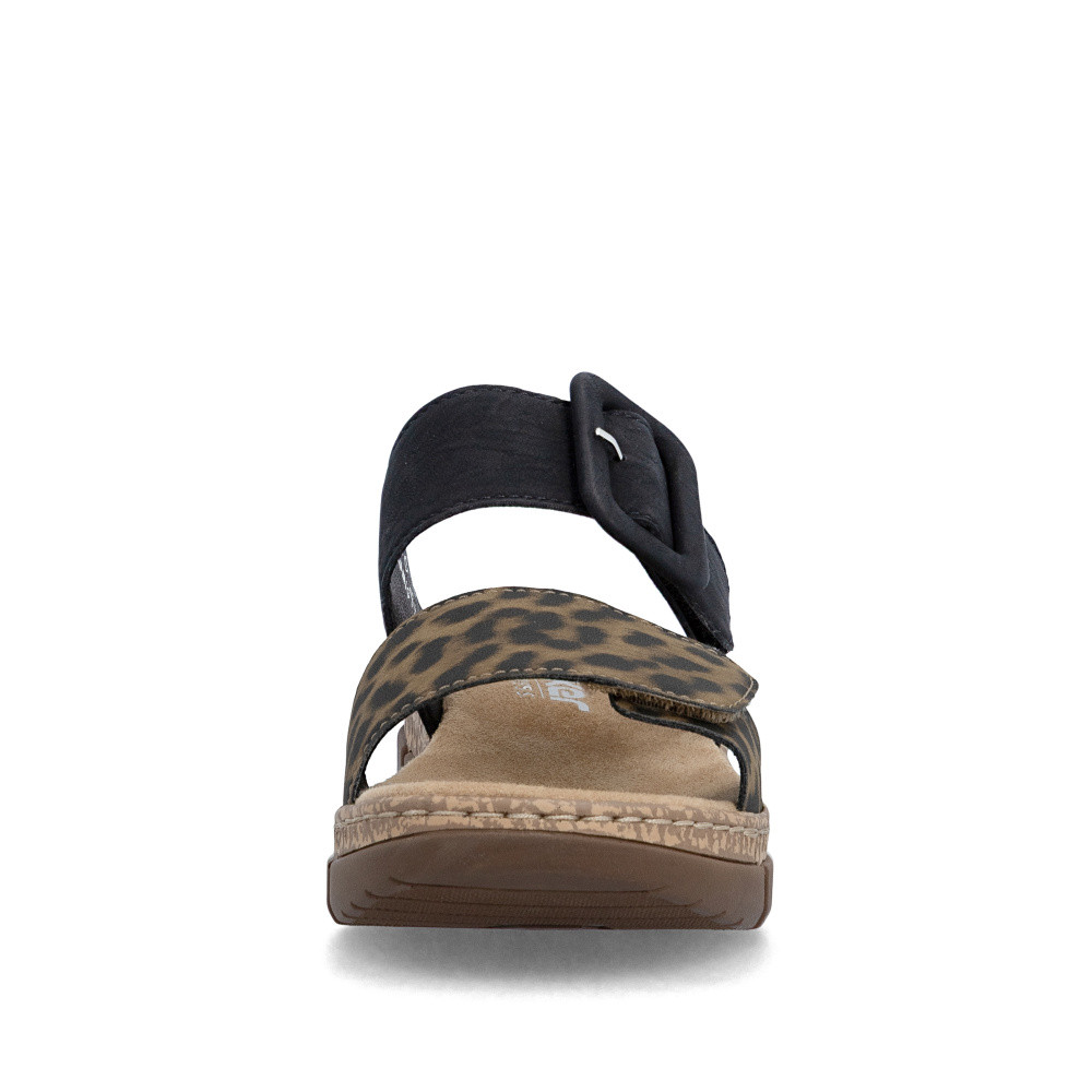 detail Dámske šľapky RIEKER V2392-24 hnedá S6