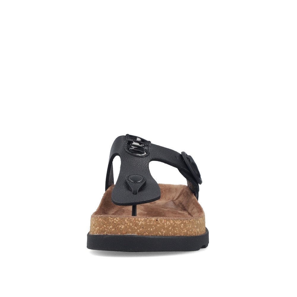 detail Dámské žabky RIEKER V3150-00 černá S6