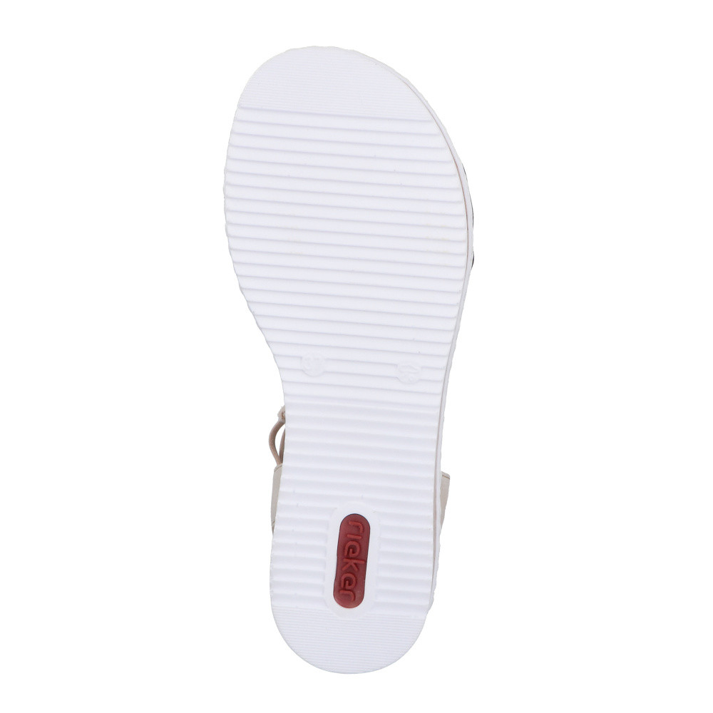 detail Dámské sandály RIEKER V3671-62 béžová S6