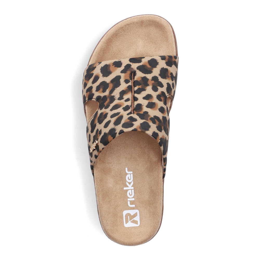 detail Dámské nazouváky RIEKER V4088-60 béžová S6