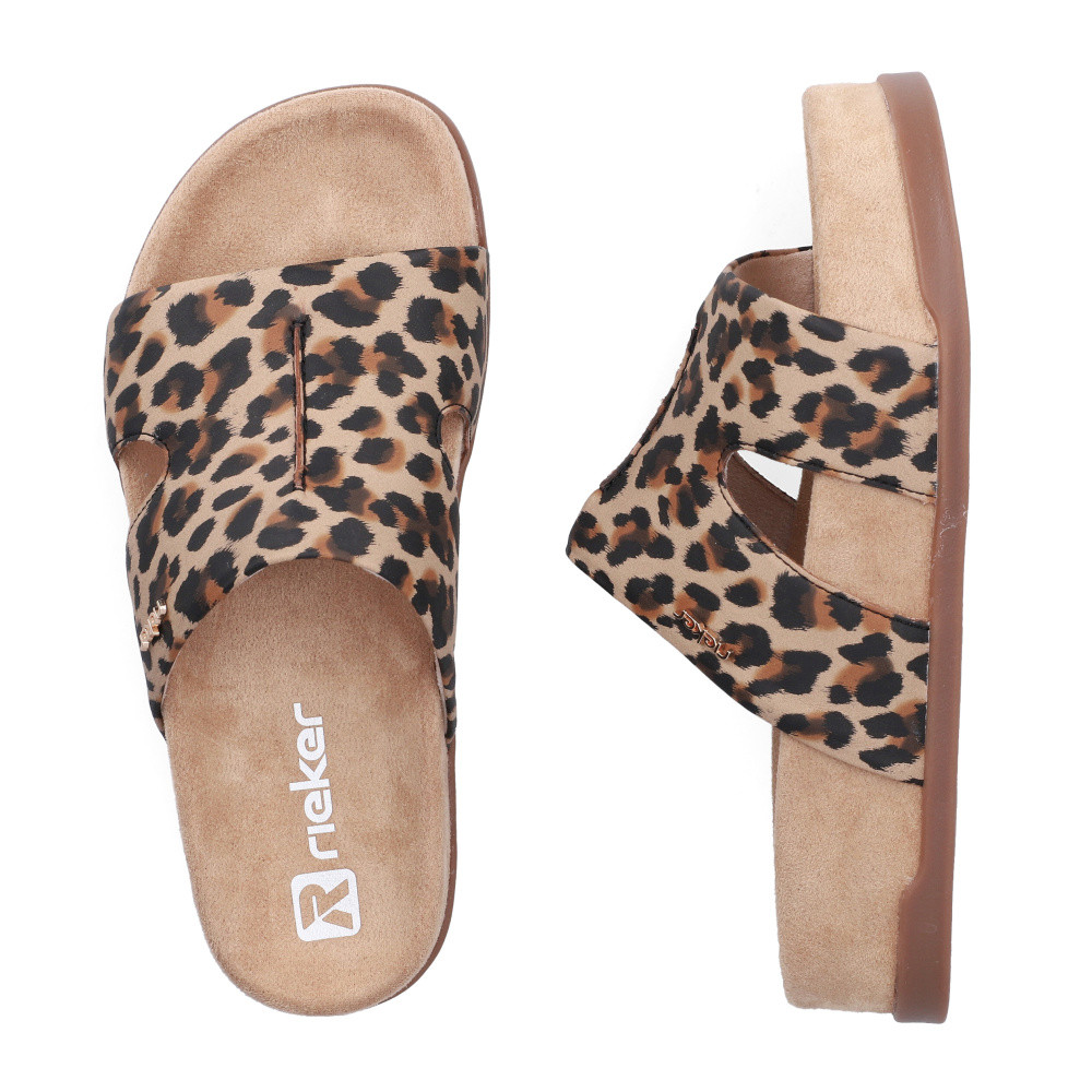 detail Dámské nazouváky RIEKER V4088-60 béžová S6