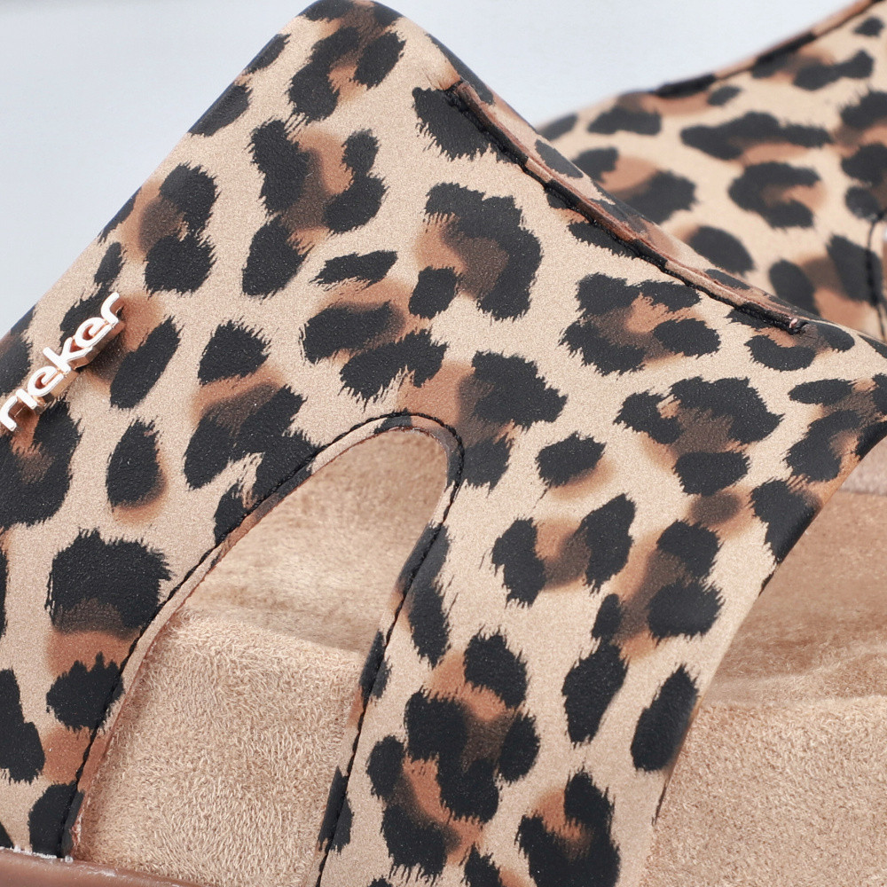 detail Dámské nazouváky RIEKER V4088-60 béžová S6